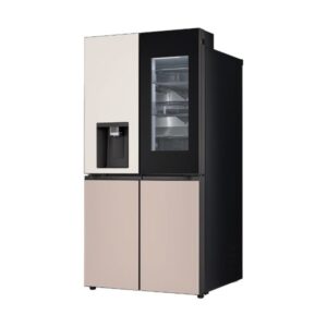 LG 디오스 AI 얼음정수기 냉장고 렌탈 4도어 W826GGA482S 토프/아몬드 817L 노크온 72개월의무