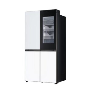 LG 디오스 냉장고 렌탈 4도어 M626GYQ352S 스카이/화이트 601L 키친핏 노크온 72개월의무