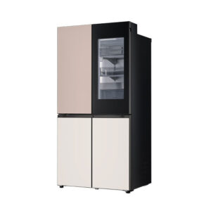 LG 디오스 냉장고 렌탈 4도어 M626GAG332S 아몬드/토프 613L 키친핏 노크온 72개월의무