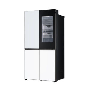 LG 디오스 냉장고 렌탈 4도어 M626GYQ332S 스카이/화이트 613L 키친핏 노크온 72개월의무