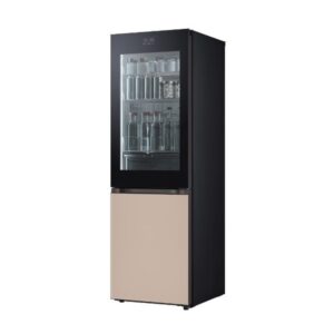 LG 모던엣지 냉장고 렌탈 2도어 Q343GIC183S 브라운 349L 키친핏 노크온 72개월의무