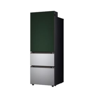 LG 디오스 김치 톡톡 냉장고 렌탈 3도어 Z334SGS171 그린/실버 324L 키친핏 72개월의무