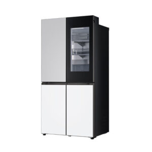 LG 디오스 냉장고 렌탈 4도어 M626MRQ332S 그레이/화이트 613L 키친핏 노크온 72개월의무