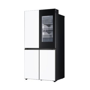 LG 디오스 냉장고 렌탈 4도어 M626GQQ332S 화이트 613L 키친핏 노크온 72개월의무